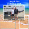 Larry & Dan fishing in Costa Rica 2008 - Travel Photo Book