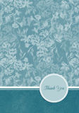 Wedding Thank You Cards - Blue Roses