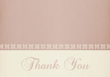 Wedding Thank You Cards - Stone Accents