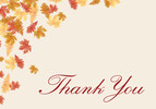 Elegant Autumn Thank You