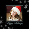 Cascading Snowflakes - Folded Card