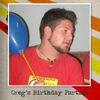 Greg's Birthday 2008 - Events Photo Book