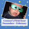 Connor David Buck December - Baby Photo Book