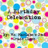 A Birthday Celebration - Education Photo Book
