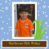 Matheus 5th B-day! - Family Photo Book