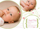 Photo Birth Announcements - Sweet Tendrils