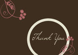Baby Shower Thank You - Fancy Florals Thank You
