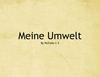 Meine Umwelt - Photo Book