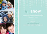 Christmas Cards - Snowflake Icicles 