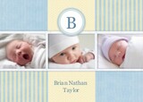 Photo Birth Announcements - Classic Photo Strip