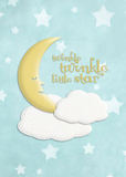 Girls Baby Shower Invitations - Twinkle Twinkle
