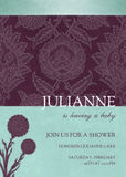 Girls Baby Shower Invitations - Cosmopolitan