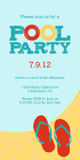 Birthday Party Invitations - Pool Party