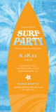 Birthday Party Invitations - Surf Party