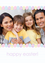 Easter Cards & Invitations - Colored Eggs
