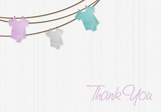 Baby Shower Thank You - Witty Onesie
