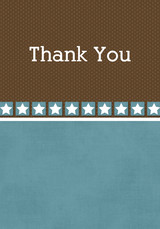 Baby Shower Thank You - Baby Boy