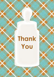 Baby Shower Thank You - Baby Bottle