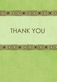 Baby Shower Thank You - Retro Squares