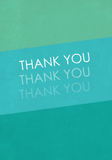 Baby Shower Thank You - Blue Color Strips
