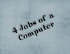 4 Jobs of a Computer(2) - Education Photo Book