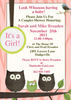 Floral Delight Shower - Baby Flat Card