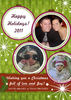Retro Winter - Holiday Flat Card
